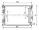 HYA2276 AVA Quality Cooling Радіатор охолодження двигуна