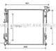 KAA2214 AVA Quality Cooling Радіатор охолодження двигуна