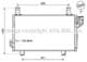 MZ5264D AVA Quality Cooling Радиатор кондиционера для Mazda CX-5