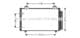 TO5411D AVA Quality Cooling Радиатор кондиционера для Toyota Corolla