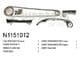 N1151012 Nipparts Комплект ланцюга ГРМ