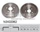 N3402062 Nipparts Гальмівний барабан