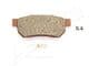 51-04-402 Ashika Гальмівні колодки