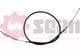 103630 SEIM Трос ручного гальма для Citroen C15
