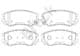 23891 00 701 10 Breck Гальмівні колодки