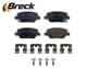 224490070400 Breck Гальмівні колодки для Fiat Tipo