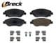 224760070100 Breck Гальмівні колодки для Fiat Tipo
