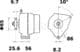 MG 534 Mahle Генератор