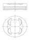 011pi00110000 Mahle Поршень двигуна