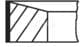 007RS101110N0 Mahle Комплект поршневых колец