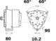 MG 460 Mahle Генератор