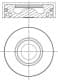 013pi00136002 Mahle Поршень двигуна