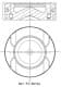 021pi00134000 Mahle Поршень двигателя
