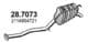 28.7073 Asso Глушитель выхлопных газов конечный