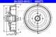 24.0223-0015.1 ATE Гальмівний барабан