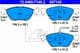 13.0460-7140.2 ATE Тормозные колодки