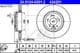 24.0124-0201.2 ATE Тормозной диск