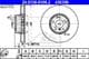 24.0136-0106.2 ATE Тормозной диск
