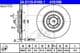 24.0110-0166.1 ATE Гальмівний диск