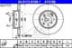 24.0113-0198.1 ATE Тормозной диск
