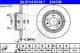 24.0114-0116.1 ATE Гальмівний диск