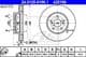 24.0125-0196.1 ATE Гальмівний диск