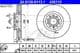 24.0130-0113.1 ATE Гальмівний диск