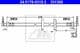 24.5170-0315.3 ATE Тормозной шланг