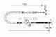1 987 477 121 Bosch Трос ручного тормоза для Mercedes T1