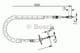 1 987 477 702 Bosch Трос ручного тормоза