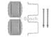 1 987 474 110 Bosch Компоненти дискових гальмівних колодок