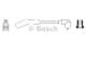 0 986 356 118 Bosch Провод зажигания
