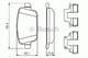 0 986 494 639 Bosch Гальмівні колодки