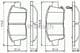 0 986 495 242 Bosch Тормозные колодки
