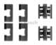 1 987 474 608 Bosch Компоненти дискових гальмівних колодок