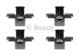 1 987 474 612 Bosch Компоненти дискових гальмівних колодок для Nissan Patrol
