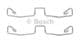 1 987 474 658 Bosch Комплектующие дисковых тормозных колодок