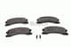 0 986 424 823 Bosch Гальмівні колодки для Jeep Grand Cherokee