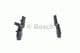 0 986 494 035 Bosch Гальмівні колодки