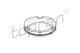 103 638 Topran Опорный подшипник амортизатора для Audi 100
