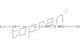 109 857 Topran Тросик газу для Volkswagen Transporter