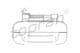 722 387 Topran Ручка дверей для Peugeot 406