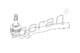 407 721 Topran Наконечник рулевой тяги для Mercedes S-Class