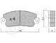 822-033-0 Cifam Гальмівні колодки
