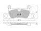82213150 Cifam Гальмівні колодки для Porsche Taycan