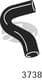 3738 Gates Патрубок радіатора системи охолодження двигуна