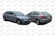 AD3203034 Prasco Крило переднє для Audi A3