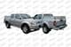 DS8122001 Prasco Решітка радіатора для Nissan Navara