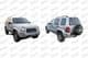JE0112305 Prasco Решітка радіатора для Jeep Cherokee