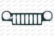 JE0112305 Prasco Решітка радіатора для Jeep Cherokee